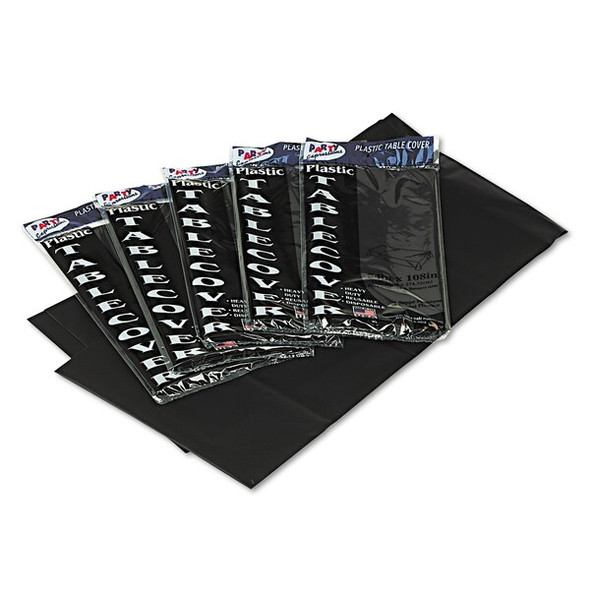 Tablemate Rectangular Table Covers,54x108,Blk,PK6 549-BK