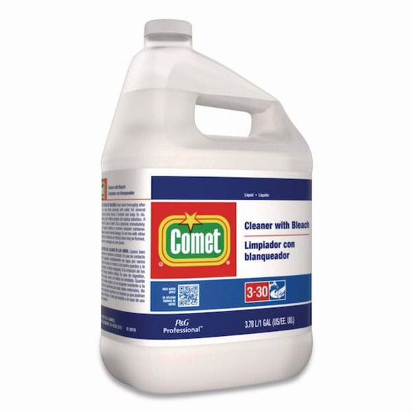 Comet Cleaner with Bleach, Liquid, One Gallon Bottle 02291