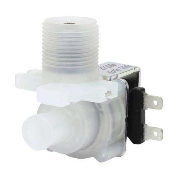 Hoshizaki Water Valve, Black; Silver, 2 3/8 in H 3U0111-02