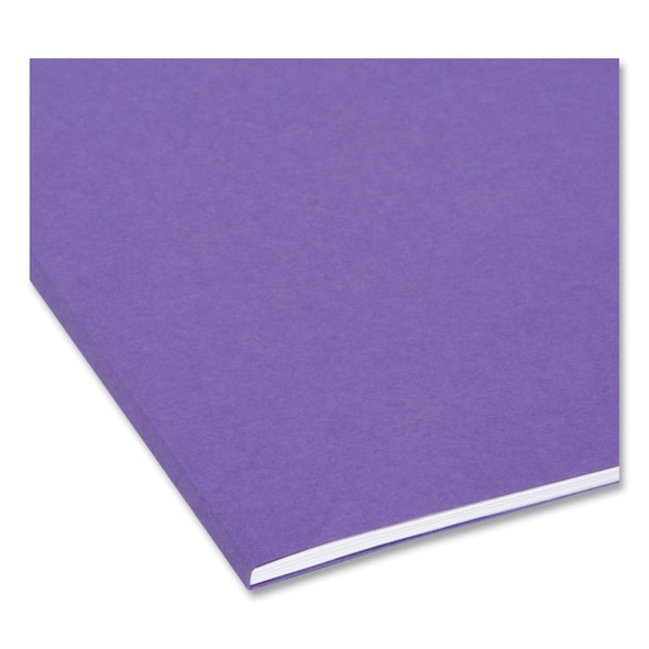 Smead Folders,Interior Folder,Purple,PK100 10283