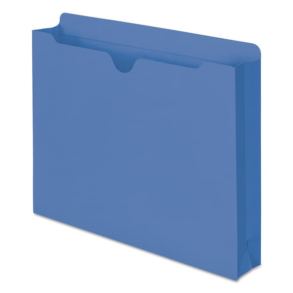Smead File Jacket,2",Blue,PK50 75562