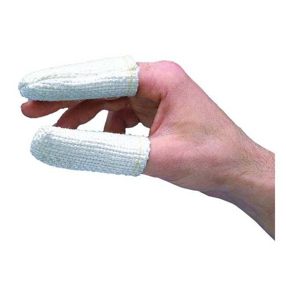 Zetex Finger Guards, Fiberglass, White, Universal, 12 PK 2100004