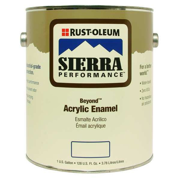 Rust-Oleum Interior/Exterior Paint, Glossy, Water Base, Navy Gray, 1 gal 238750