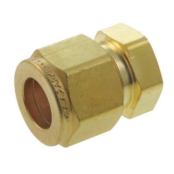 Parker 1" Compression Brass Plug 16BLEN16-B