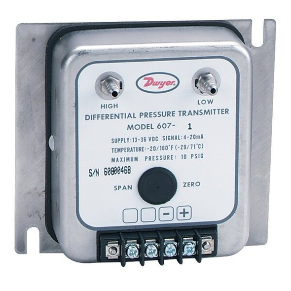 Dwyer Instruments Magnehelic Indicating Transmitter 605-6