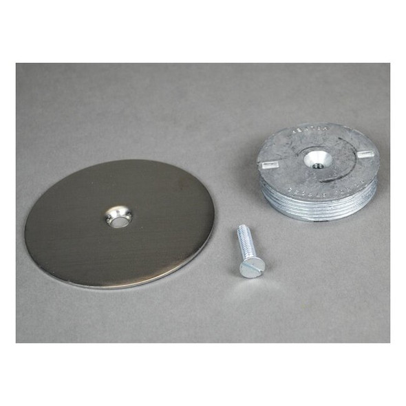 Wiremold Floor Box Blanking Plate Ss 2 In Thread 1043S