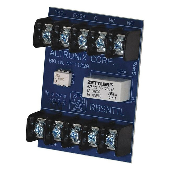 Altronix Sensitive Relay 12/24VDC 18Ma DPDT, Relay, - RBSNTTL