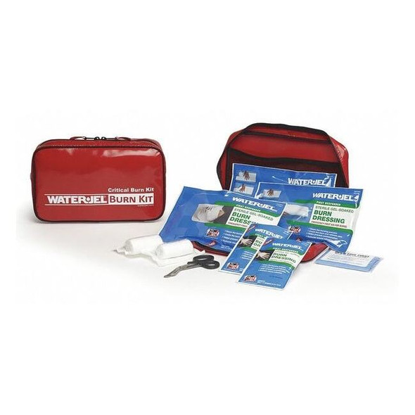 Waterjel Burn Care Kit, Plastic Case, Red, 12-5/8" H BKCK-HA.69.000