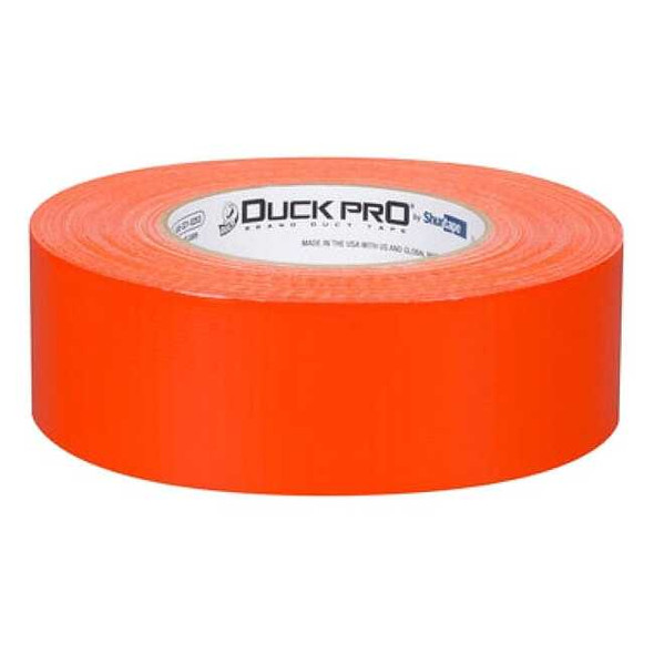 Shurtape Duct Tape, Orange, 60-1/8 yd L, 1-7/8 in W 105468
