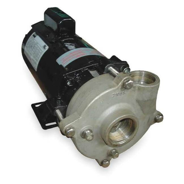 Dayton Stainless Steel 3/4 HP Centrifugal Pump 115/230V 2ZWU2