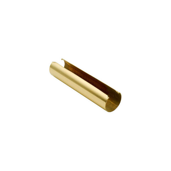 Lavi Industries Splice for 2"" Tubing Polished Brass