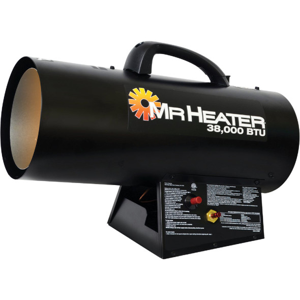MR. HEATER 38,000 BTU Propane QBT Forced Air Heater F271350