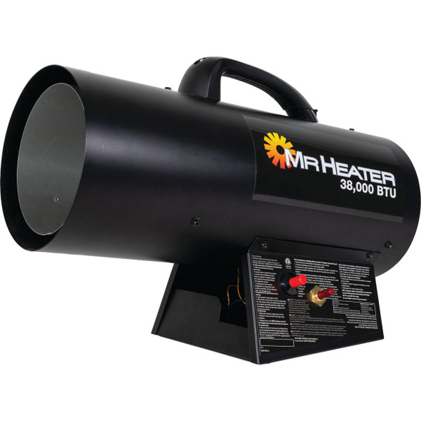 MR. HEATER 38,000 BTU Propane QBT Forced Air Heater F271350