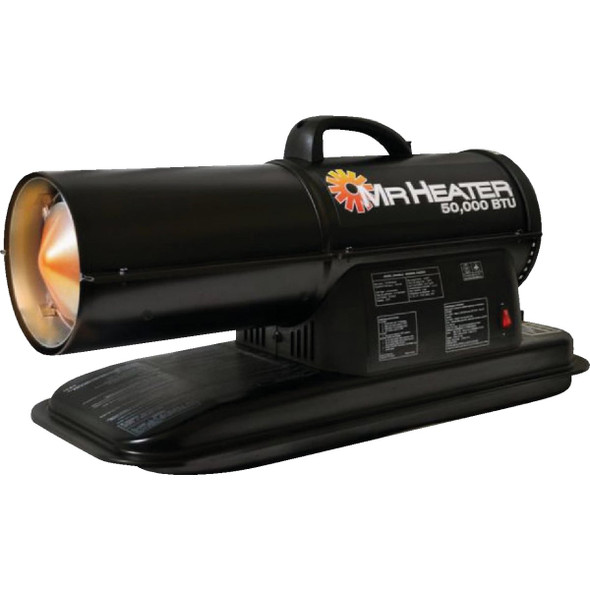 MR. HEATER 50,000 BTU Kerosene Forced Air Heater F200226