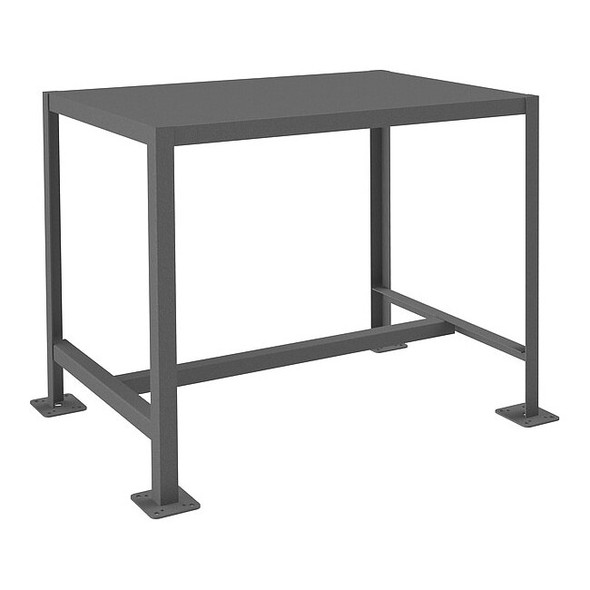 Durham Mfg Fixed Work Table,Steel,36" W,24" D MT243630-2K195