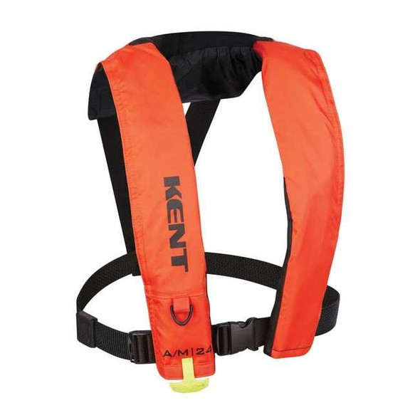 Kent Safety Life Jacket, Universal, 22.5lb, CO2, Orange 132002-200-004-19