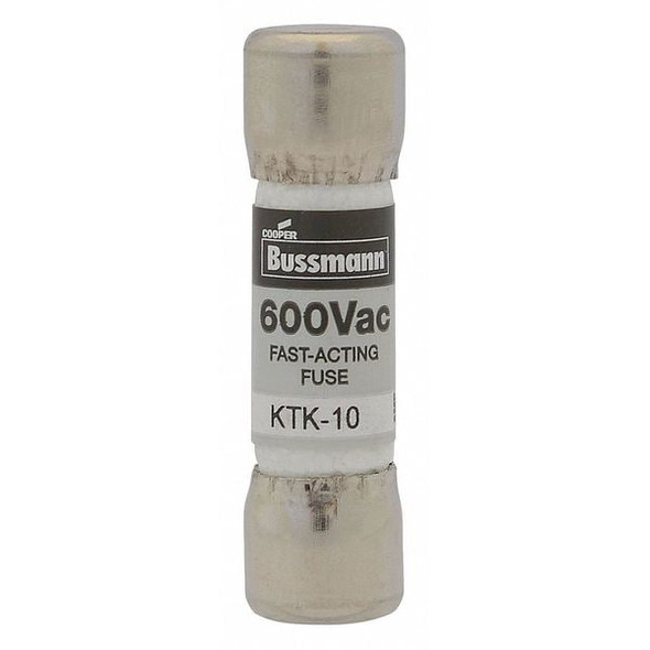Midget Fuse, Fast-Acting, 35A, 600V AC, Non-Indicating, 100kA at 600V AC