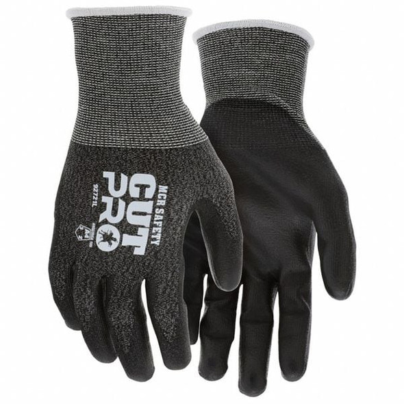 Mcr Safety Cut-Resistant Glove, Cut Level A4 ,Polyurethane ,L ( 9 ) 1 PR 92721L