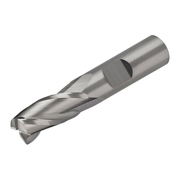 Micro 100 Carbide End Mill,Dia 1/4 In,Cut L 3/4 In EMS-250-4X