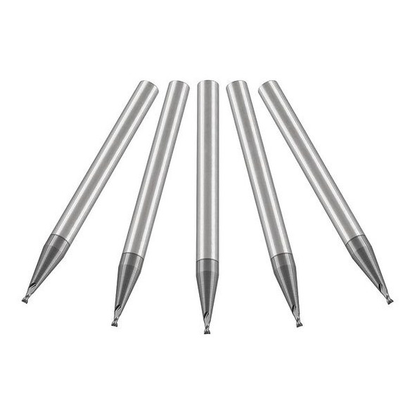 Micro 100 Carbide End Mill, 0.028, Cut 0.042, 2 FLT SME-028-2X