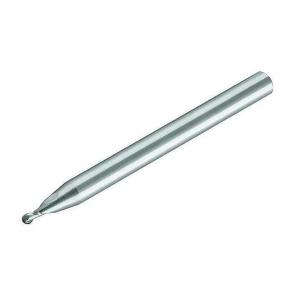 Micro 100 Carbide End Mill, Dia 0.035, Cut L 0.105 BMR-035-2X