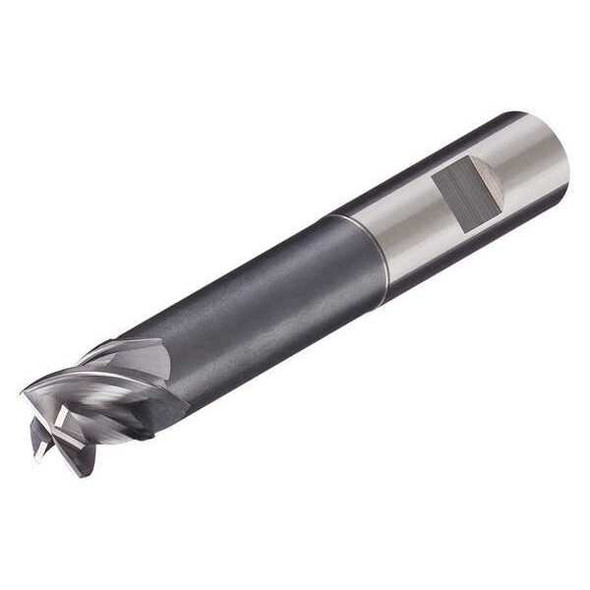 Micro 100 Carbide End Mill,1/2 In,Cut 1 In,4 FLT VLR-500-4X