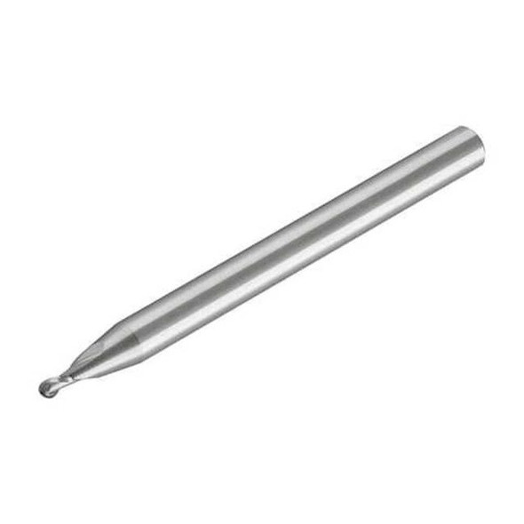 Micro 100 Ball End Mill,Single End,0.90mm,Carbide BMSM-009-2