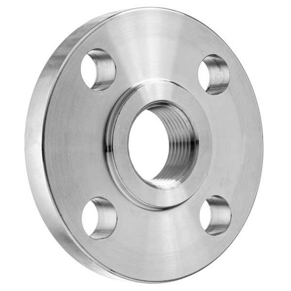 Manufacturer Varies Threaded Pipe Flange,Flat Face, 1 1/2 in BULK-PF-456