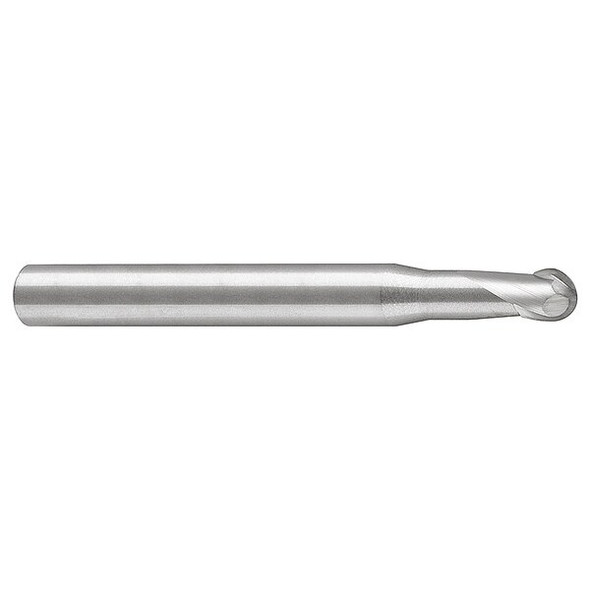 Micro 100 Carbide End Mill,3.0 mm,Cut 3.0 mm,2 FLT MMBM-030-15X