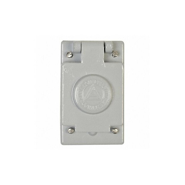 Appleton Electric Weatherproof Cover,Vertical,1-5/32 In.D FSK-WT2