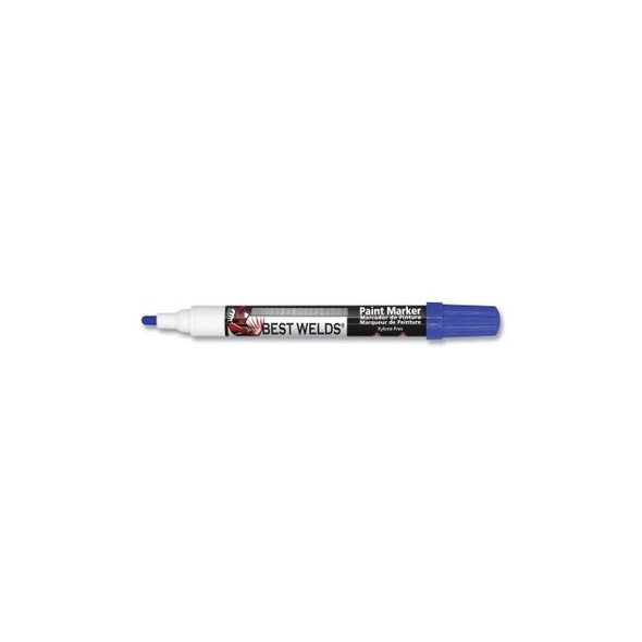 Paint Marker, Reversible Bullet/Bullet Tip, Blue