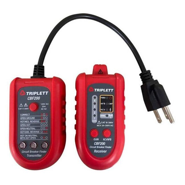 Triplett Circuit Breaker Finder,47 to 63 Hz CBF200