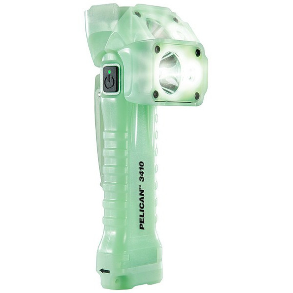 Pelican Flashlight,Battery Alkaline AA,5 hr 3410MCC