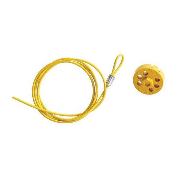 Brady Cable Lockout,5 ft. L Cable 122254