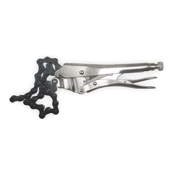 Westward Locking Chain Clamp,9",3-3/8" Cap. 2FDC3