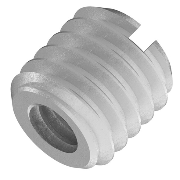 Heavy Wall Self Locking Thread Insert, 1-4"-20 Int Thrd Sz, Steel, 10 PK  329-4IC-PK10