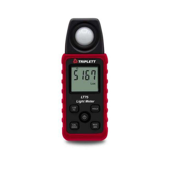 Triplett LightMeter,  +/-3%Light ACC", FullSize, LT75