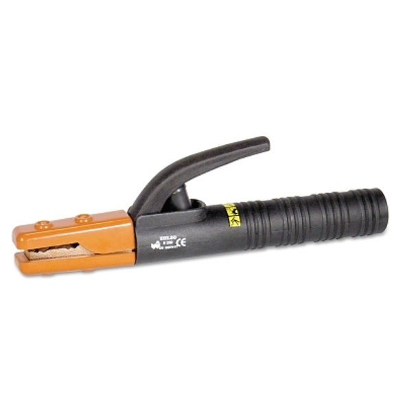 Lever Designed Electrode Holder, 500 A, Brass, For 4/0 Cable, 3/8 in  Cap, 12.25 in L