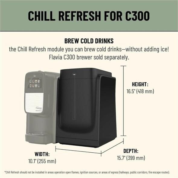 Flavia Flavia Chill Refresh C300 Add-On - Module - 1 Carton 18200296 SPR-LAV18200296