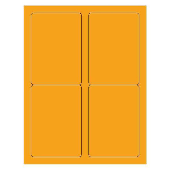 Tape Logic Laser Label,Rectangle,3 1/2x5",PK400 LL176OR Tape Logic Laser Label,Rectangle,3 1/2x5",PK400 LL176OR