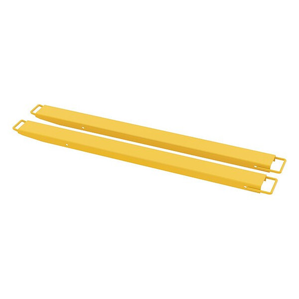 Vestil Fork Extension,Yellow,4,000 lb,5" W,PR FE-HS-5-72