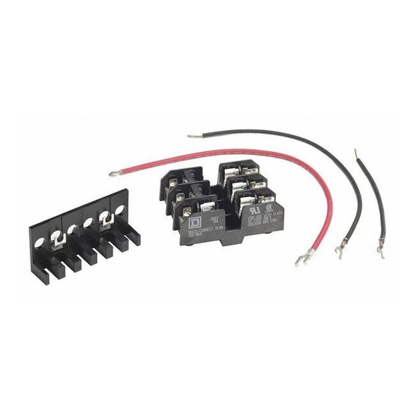 Square D Open Fuse Block, CC UL Class, 3 Poles 9070FB3B