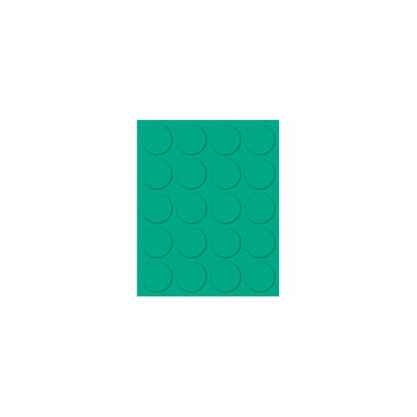 Magna Visual Magnetic Circles 3/4""W x 3/4""H 20/Pack