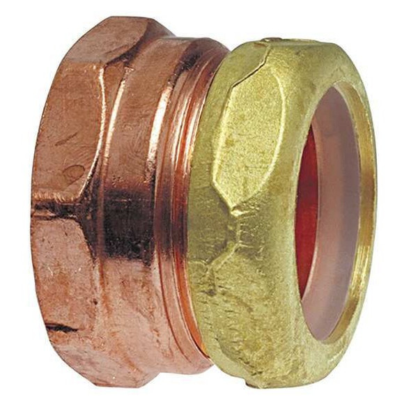 Nibco 1-1/2" NOM F x SJ Copper Adapter 9037 11/2X11/2