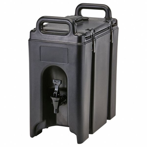 Cambro Beverage Container,16 1/2x 9x 18,Black EA250LCD110 Cambro Beverage Container,16 1/2x 9x 18,Black EA250LCD110