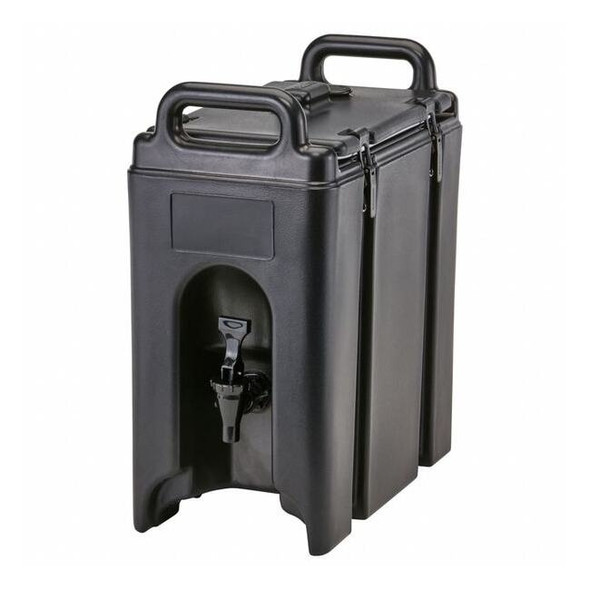 Cambro Beverage Container,16 1/2x 9x 18,Black EA250LCD110