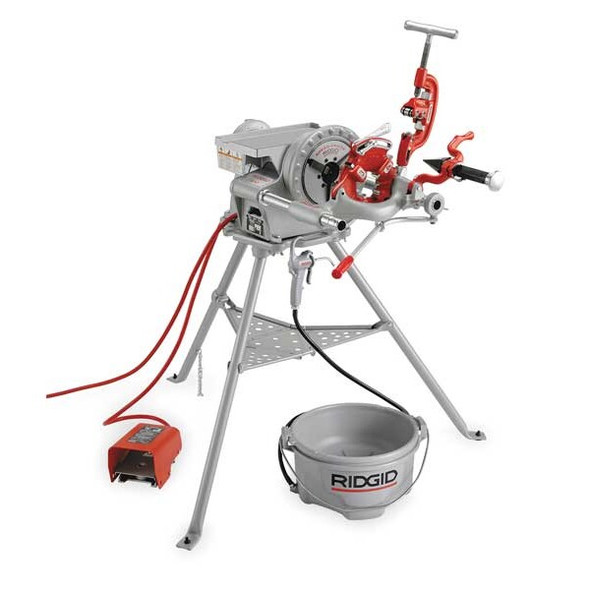 Ridgid Portable Pipe Threading Machine,1/2 hp 15722