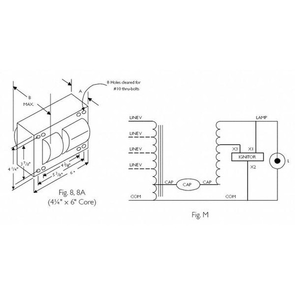 Advance PHILIPS ADVANCE 1000 W, 1 Lamp HID Ballast Kit 71A8753-001