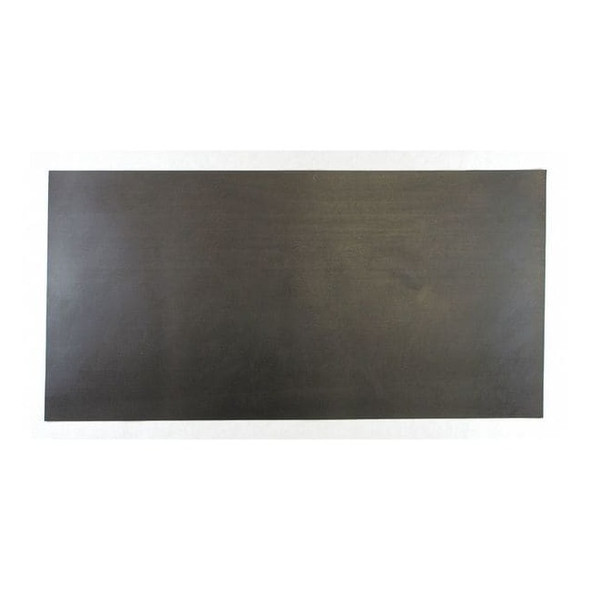 1/16" Comm. Grade Buna-N Rubber Sheet, 12"x24", Black, 50A