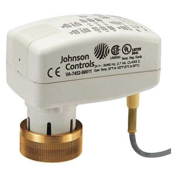 Johnson Controls Elect Ball Valve Actuator,24V AC,Prop VA-7482-0312 Johnson Controls Elect Ball Valve Actuator,24V AC,Prop VA-7482-0312